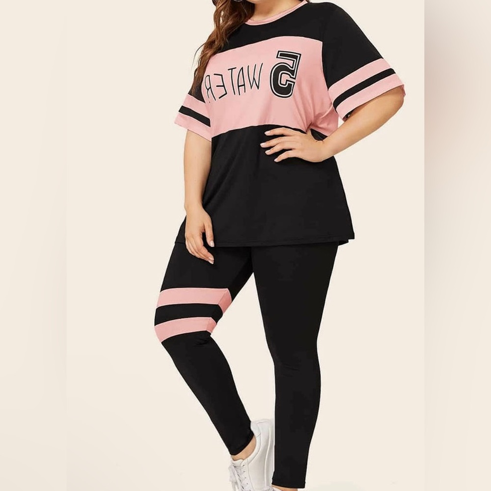 SHEIN MATCHING TRACK SET